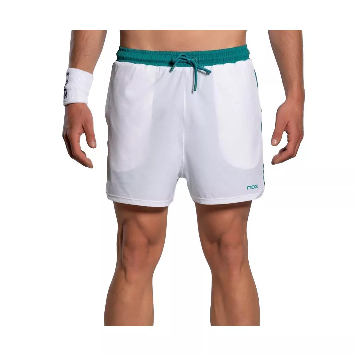 Nox Pro Padel Shorts Wei&szlig; / Gr&uuml;n