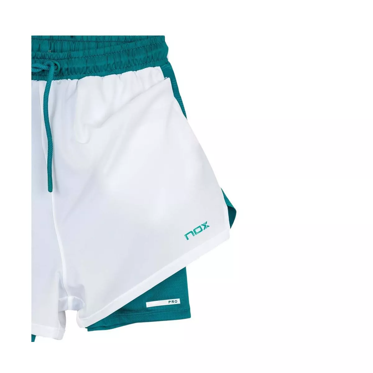 Nox Pro Padel Shorts Wei&szlig; / Gr&uuml;n