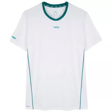 Nox Pro Padel T-Shirt Wei&szlig; / Gr&uuml;n