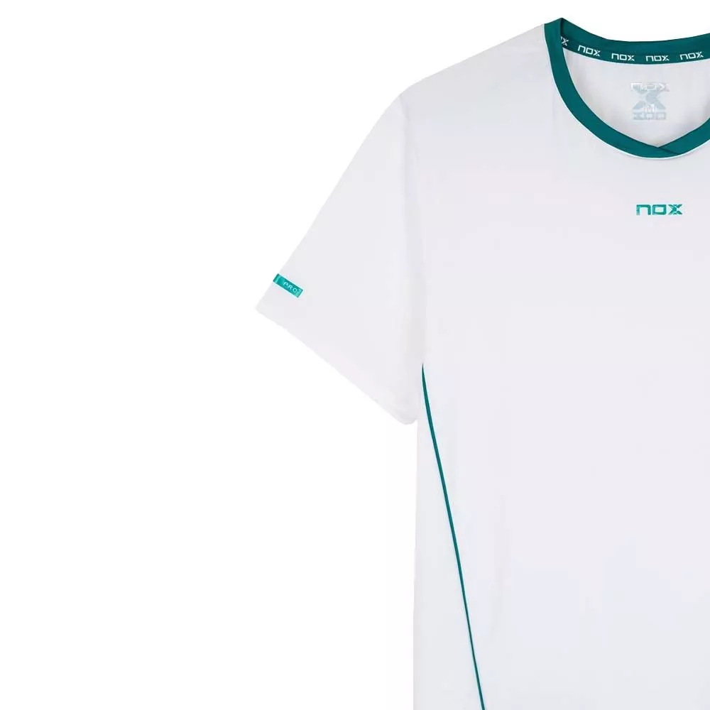 Nox Pro Padel T-Shirt Wei&szlig; / Gr&uuml;n