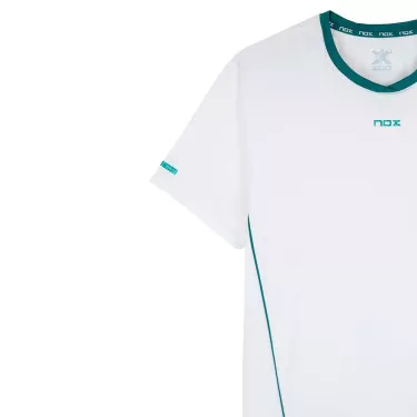 Nox Pro Padel T-Shirt Wei&szlig; / Gr&uuml;n