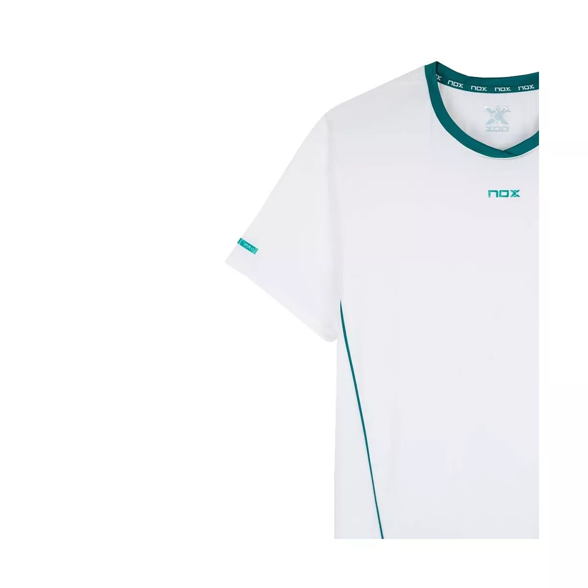 Nox Pro Padel T-Shirt Wei&szlig; / Gr&uuml;n