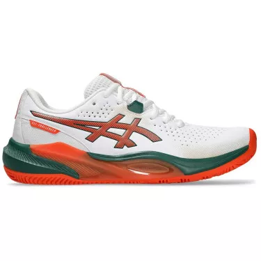Asics Gel Challenger 15 Padelschuhe Wei&szlig; / Orange