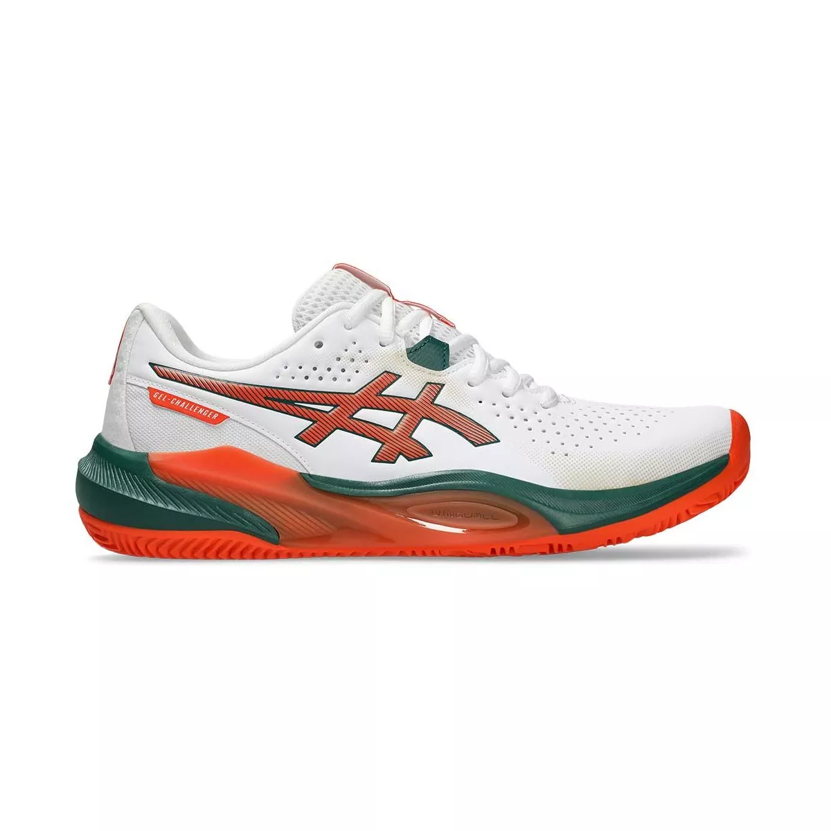 Asics Gel Challenger 15 Padelschuhe Wei&szlig; / Orange