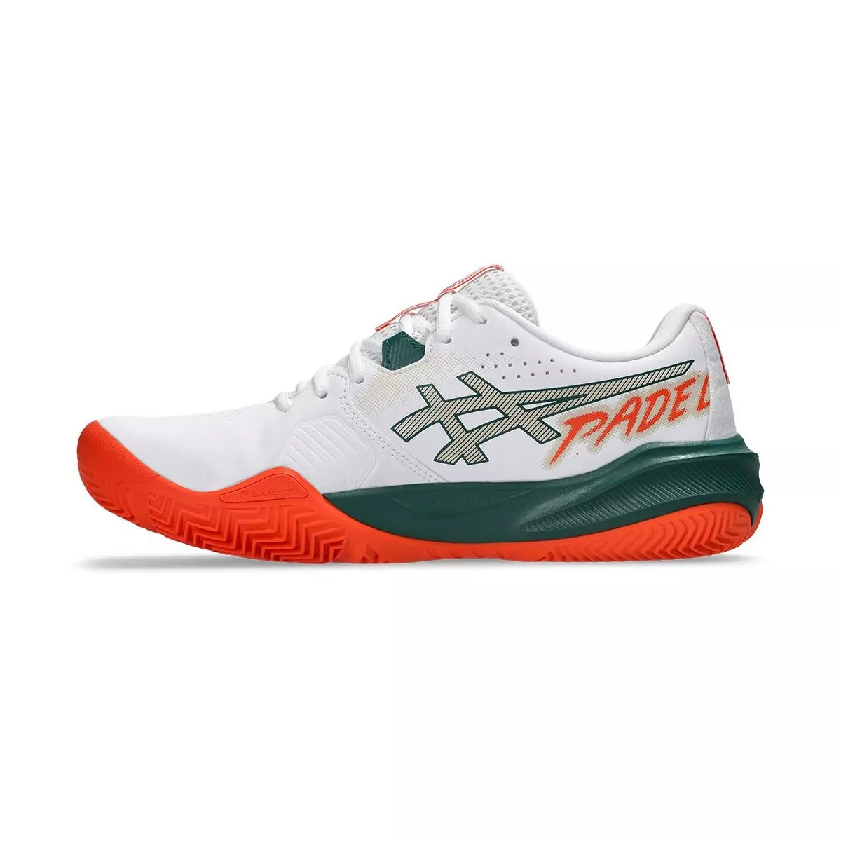 Asics Gel Challenger 15 Padelschuhe Wei&szlig; / Orange