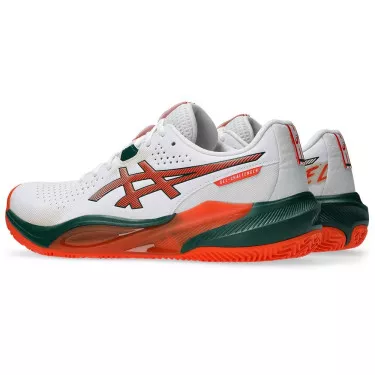 Asics Gel Challenger 15 Padelschuhe Wei&szlig; / Orange