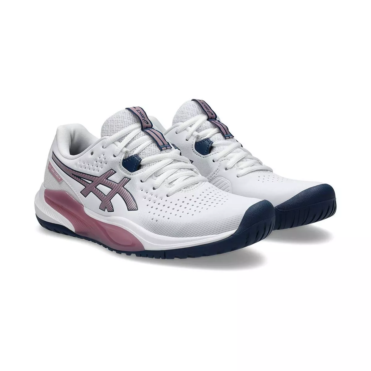 Asics Gel Challenger 15 Tennisschuhe Damen Wei&szlig; / Violett