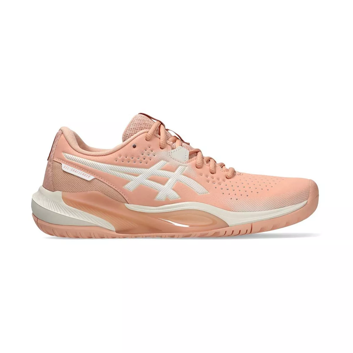 Asics Gel Challenger 15 Tennisschuhe Damen Pfirsich / Wei&szlig;