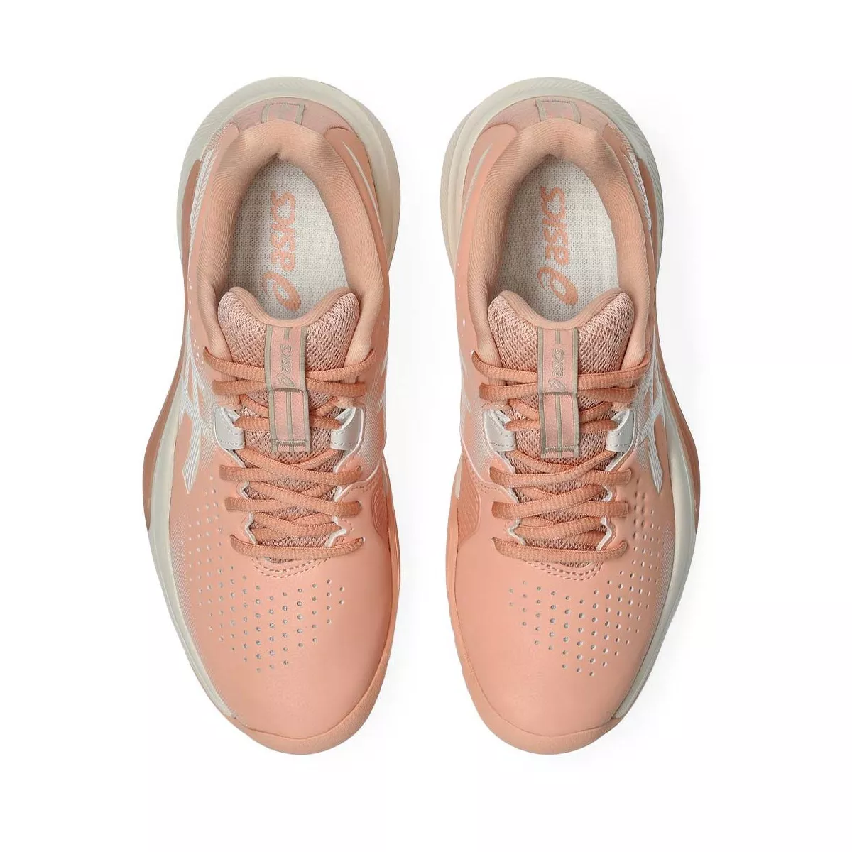 Asics Gel Challenger 15 Tennisschuhe Damen Pfirsich / Wei&szlig;