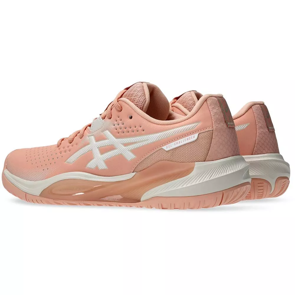 Asics Gel Challenger 15 Tennisschuhe Damen Pfirsich / Wei&szlig;