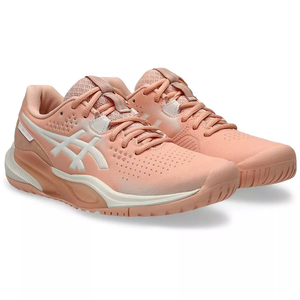 Asics Gel Challenger 15 Tennisschuhe Damen Pfirsich / Wei&szlig;