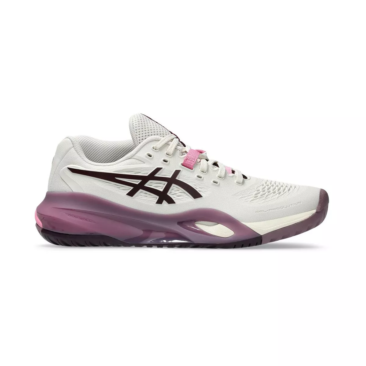 Asics Gel Resolution X Tennisschuhe Damen Wei&szlig; / Violett