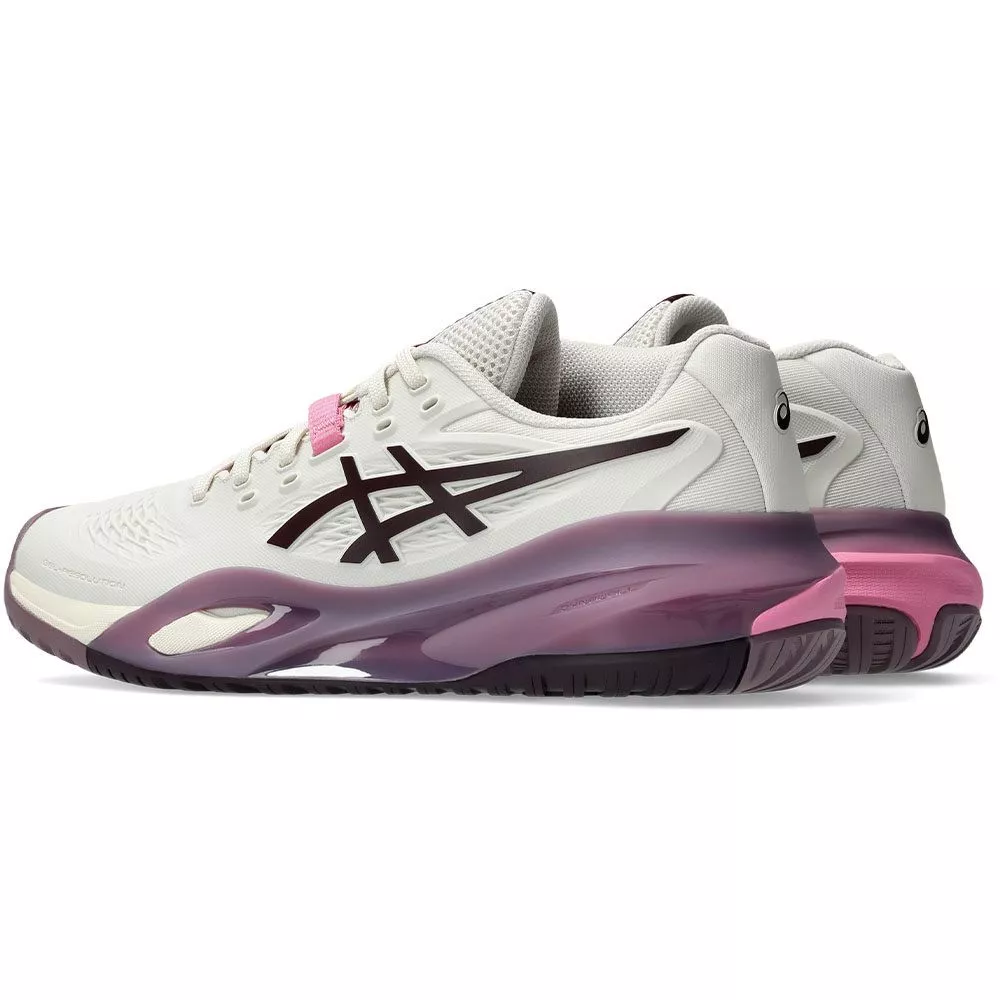 Asics Gel Resolution X Tennisschuhe Damen Wei&szlig; / Violett