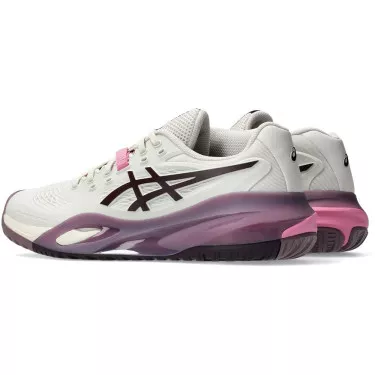 Asics Gel Resolution X Tennisschuhe Damen Wei&szlig; / Violett