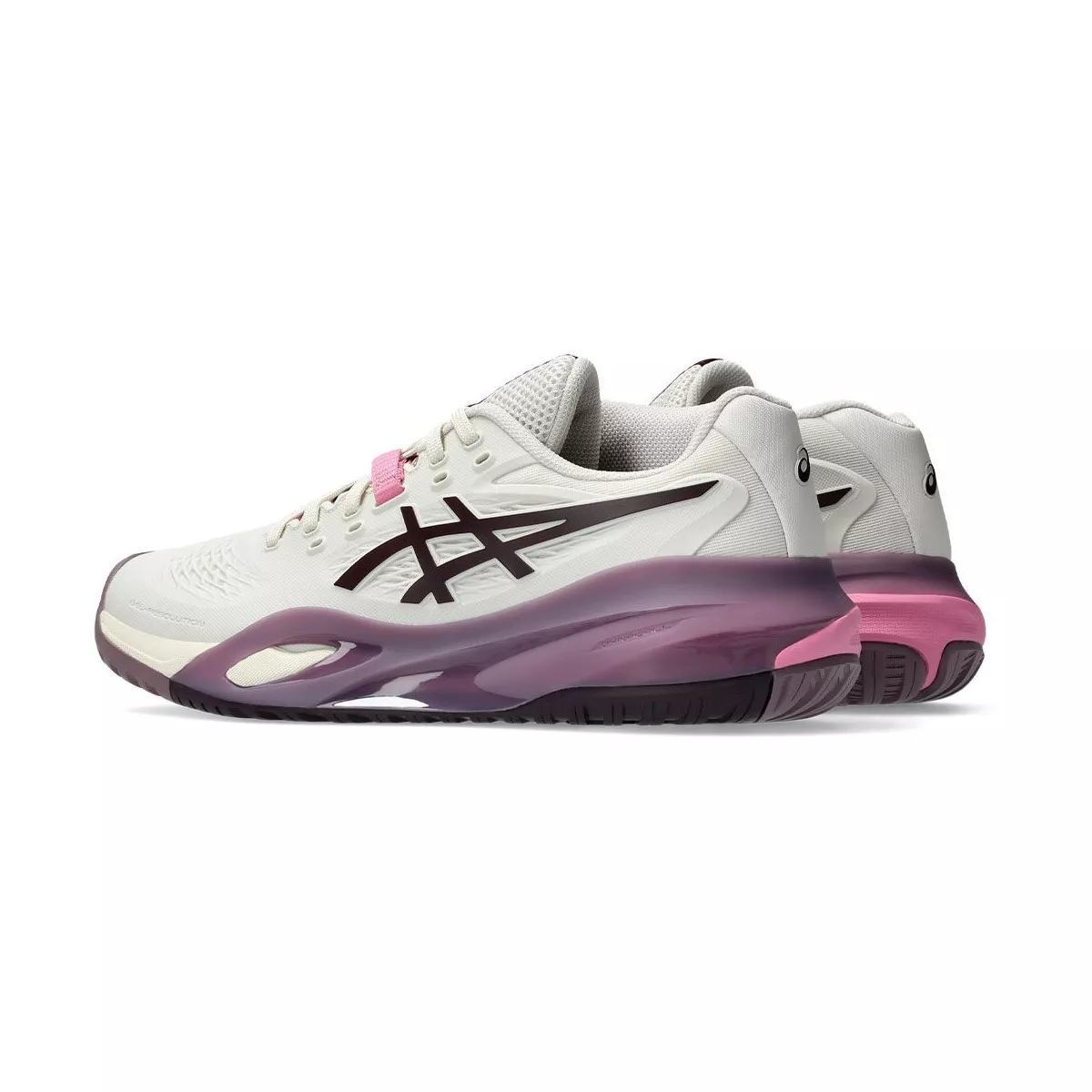 Asics Gel Resolution X Tennisschuhe Damen Wei&szlig; / Violett