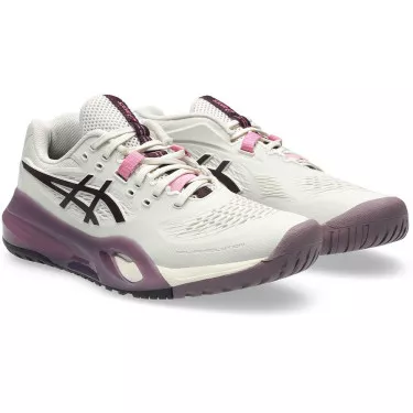 Asics Gel Resolution X Tennisschuhe Damen Wei&szlig; / Violett