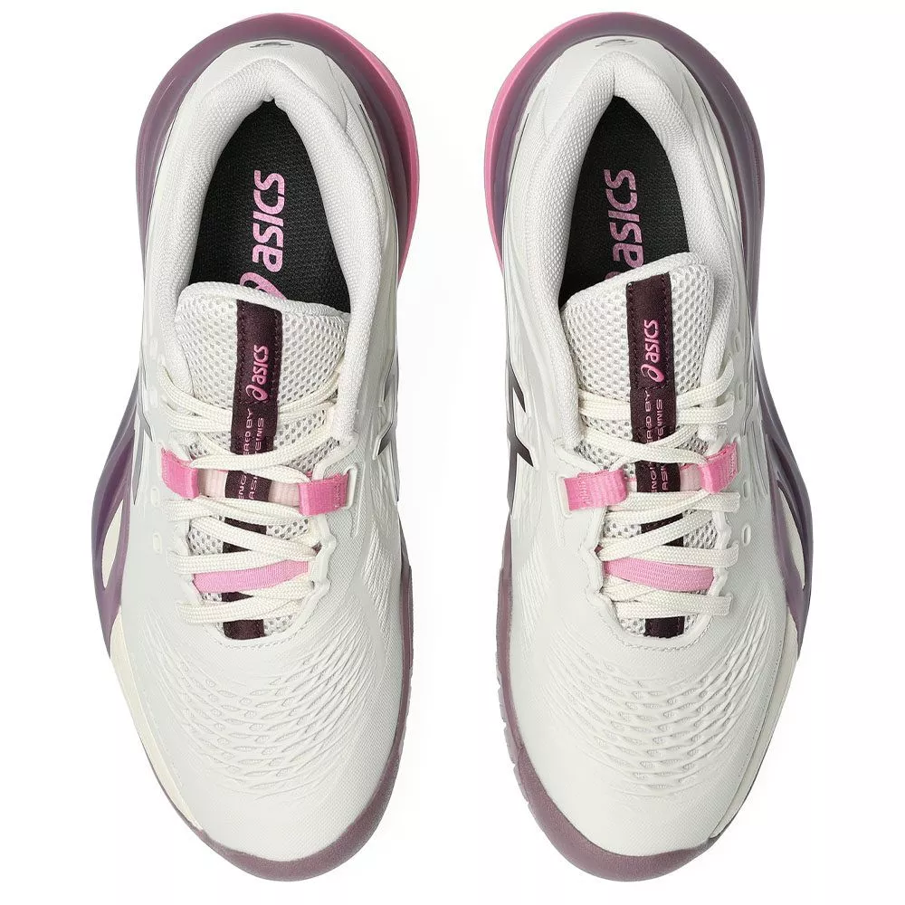 Asics Gel Resolution X Tennisschuhe Damen Wei&szlig; / Violett