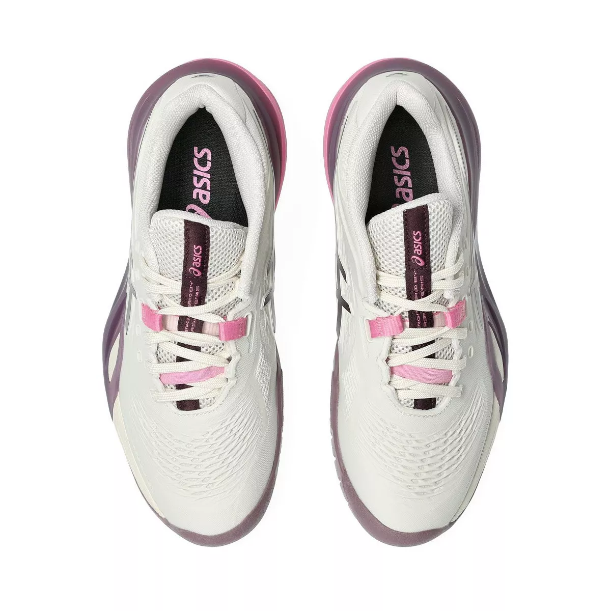 Asics Gel Resolution X Tennisschuhe Damen Wei&szlig; / Violett