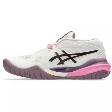 Asics Gel Resolution X Tennisschuhe Damen Wei&szlig; / Violett