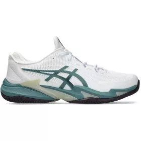 Asics Gel Court FF 3 Tennisschuhe Sandplatz Wei&szlig; / Gr&uuml;n
