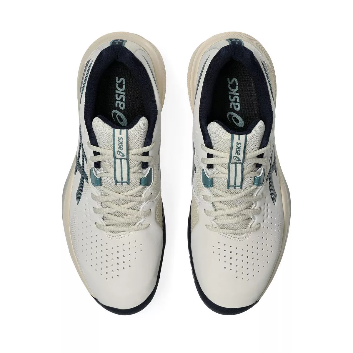 Asics Gel Challenger 15 Tennisschuhe Beige / Nachtblau