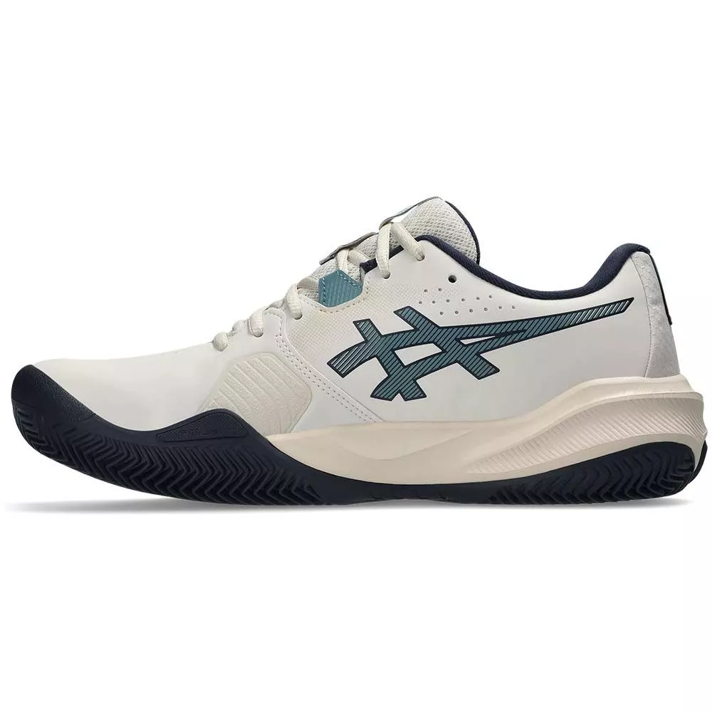 Asics Gel Challenger 15 Tennisschuhe Sandplatz Beige / Nachtblau
