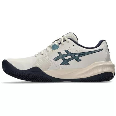 Asics Gel Challenger 15 Tennisschuhe Sandplatz Beige / Nachtblau