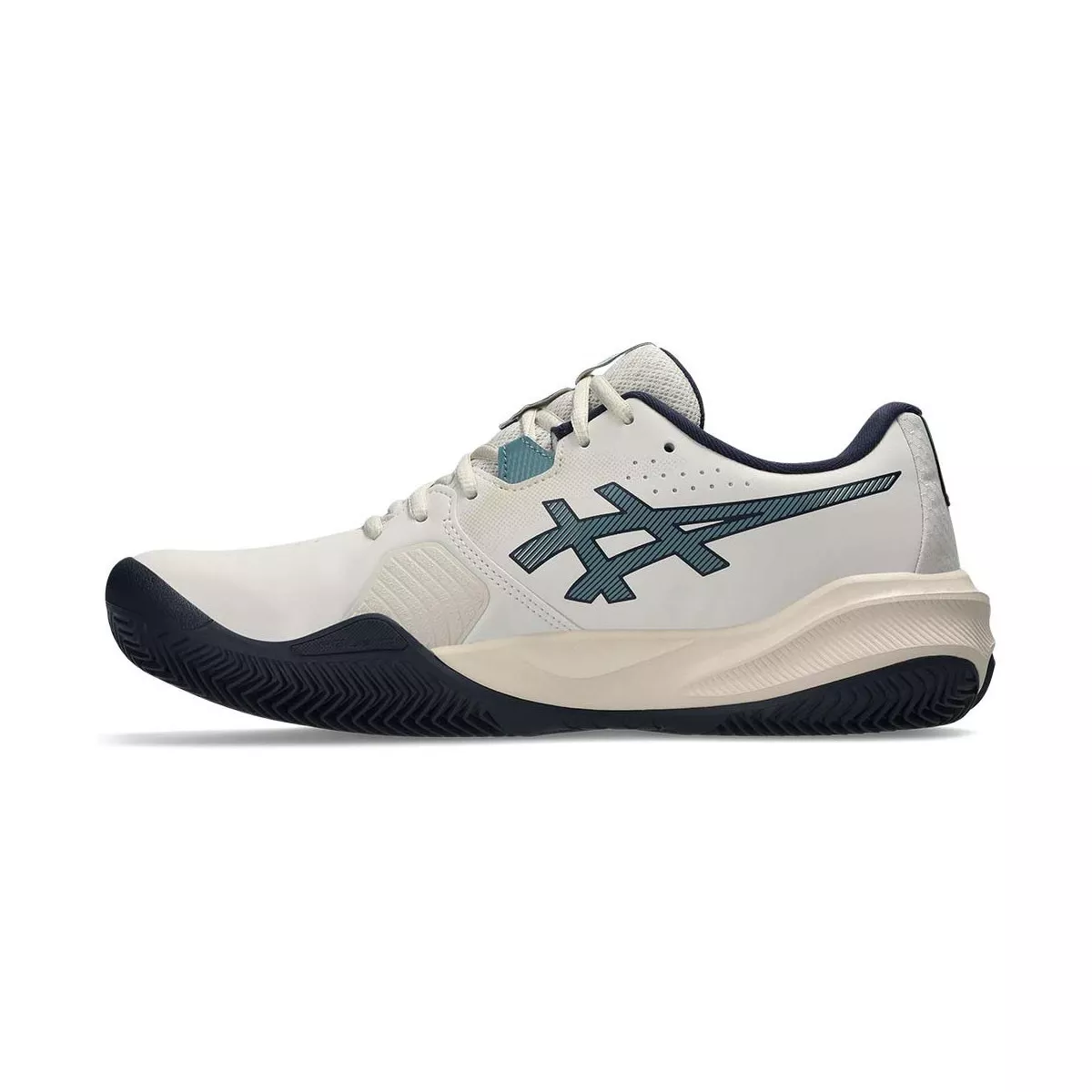 Asics Gel Challenger 15 Tennisschuhe Sandplatz Beige / Nachtblau