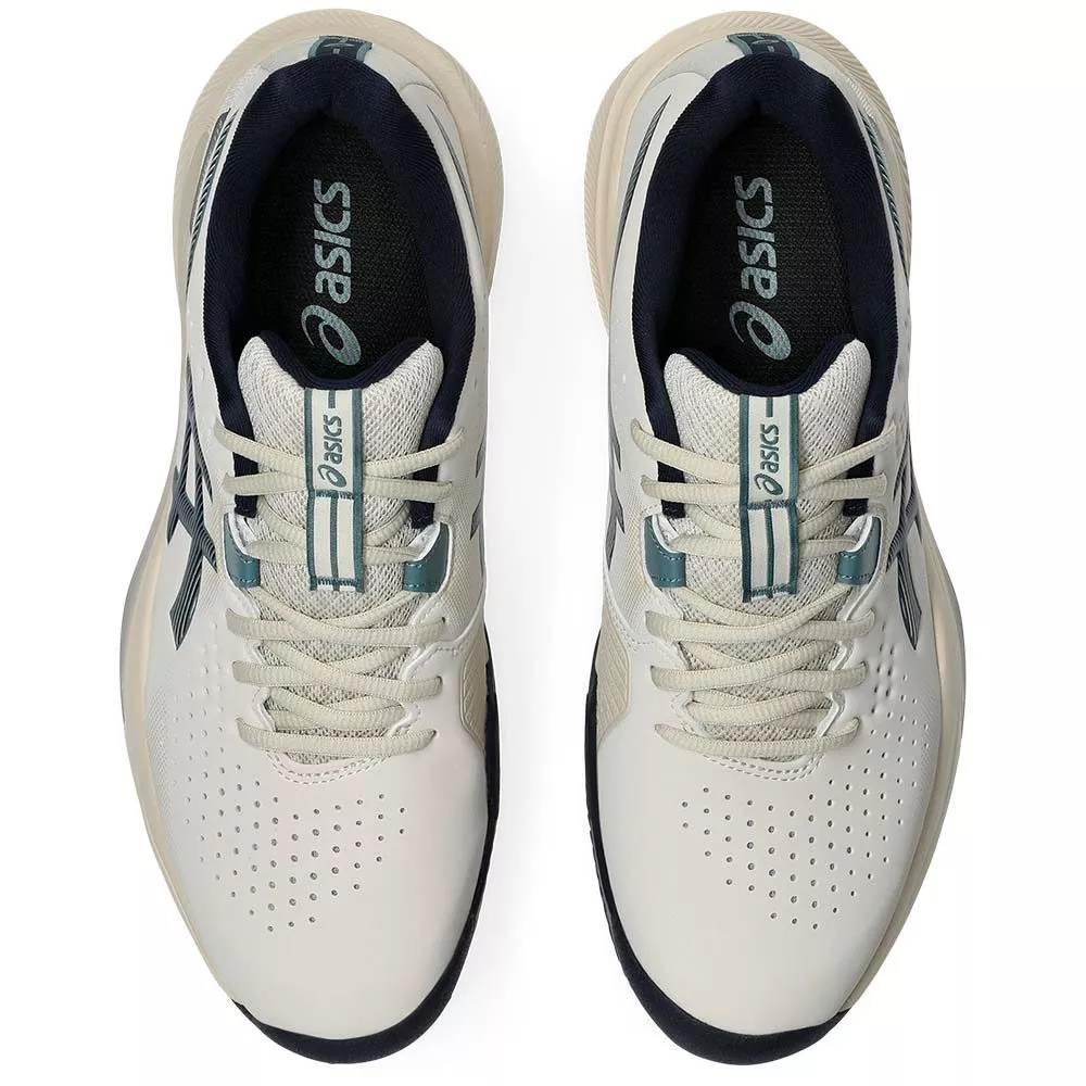 Asics Gel Challenger 15 Tennisschuhe Sandplatz Beige / Nachtblau