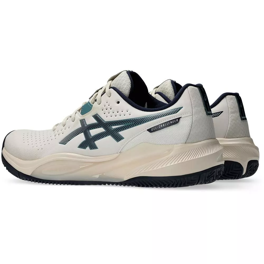 Asics Gel Challenger 15 Tennisschuhe Sandplatz Beige / Nachtblau