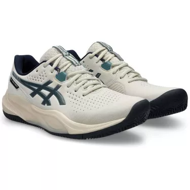 Asics Gel Challenger 15 Tennisschuhe Sandplatz Beige / Nachtblau
