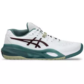 Asics Gel Resolution X Tennisschuhe Wei&szlig; / Gr&uuml;n