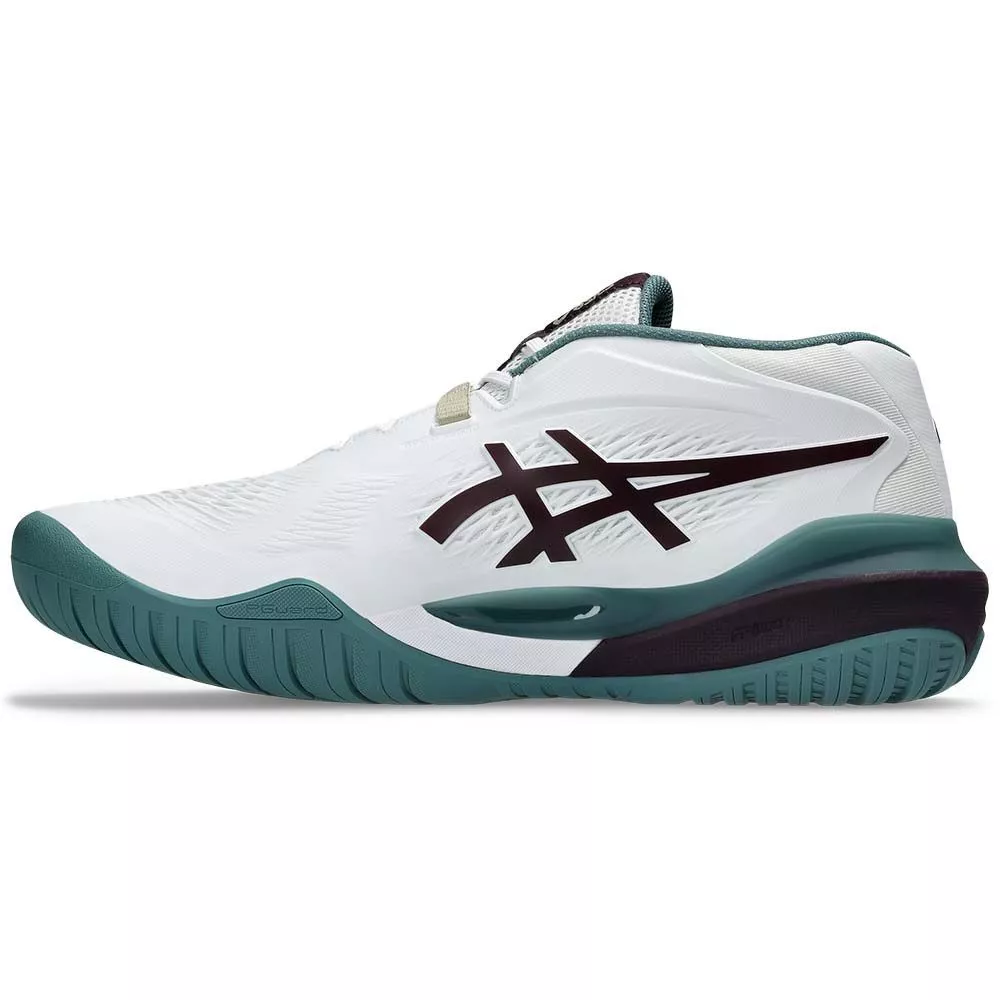 Asics Gel Resolution X Tennisschuhe Wei&szlig; / Gr&uuml;n