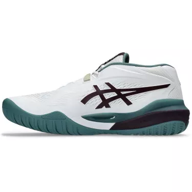 Asics Gel Resolution X Tennisschuhe Wei&szlig; / Gr&uuml;n