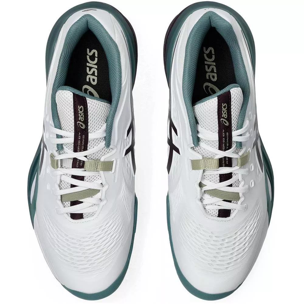 Asics Gel Resolution X Tennisschuhe Wei&szlig; / Gr&uuml;n
