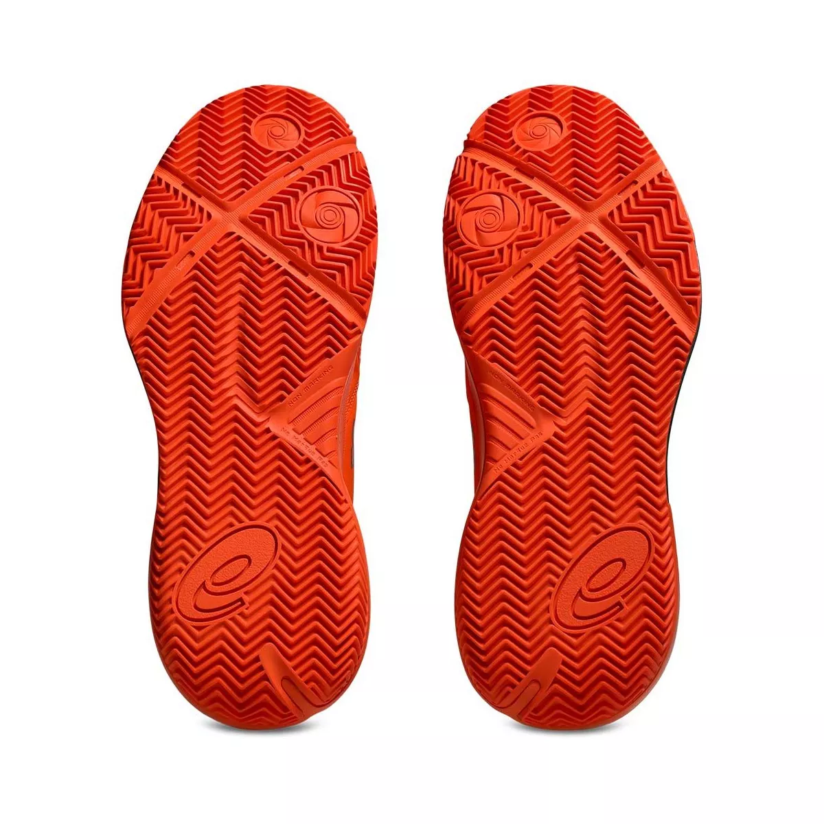 Asics Gel Challenger 15 Padelschuhe Orange / Gr&uuml;n