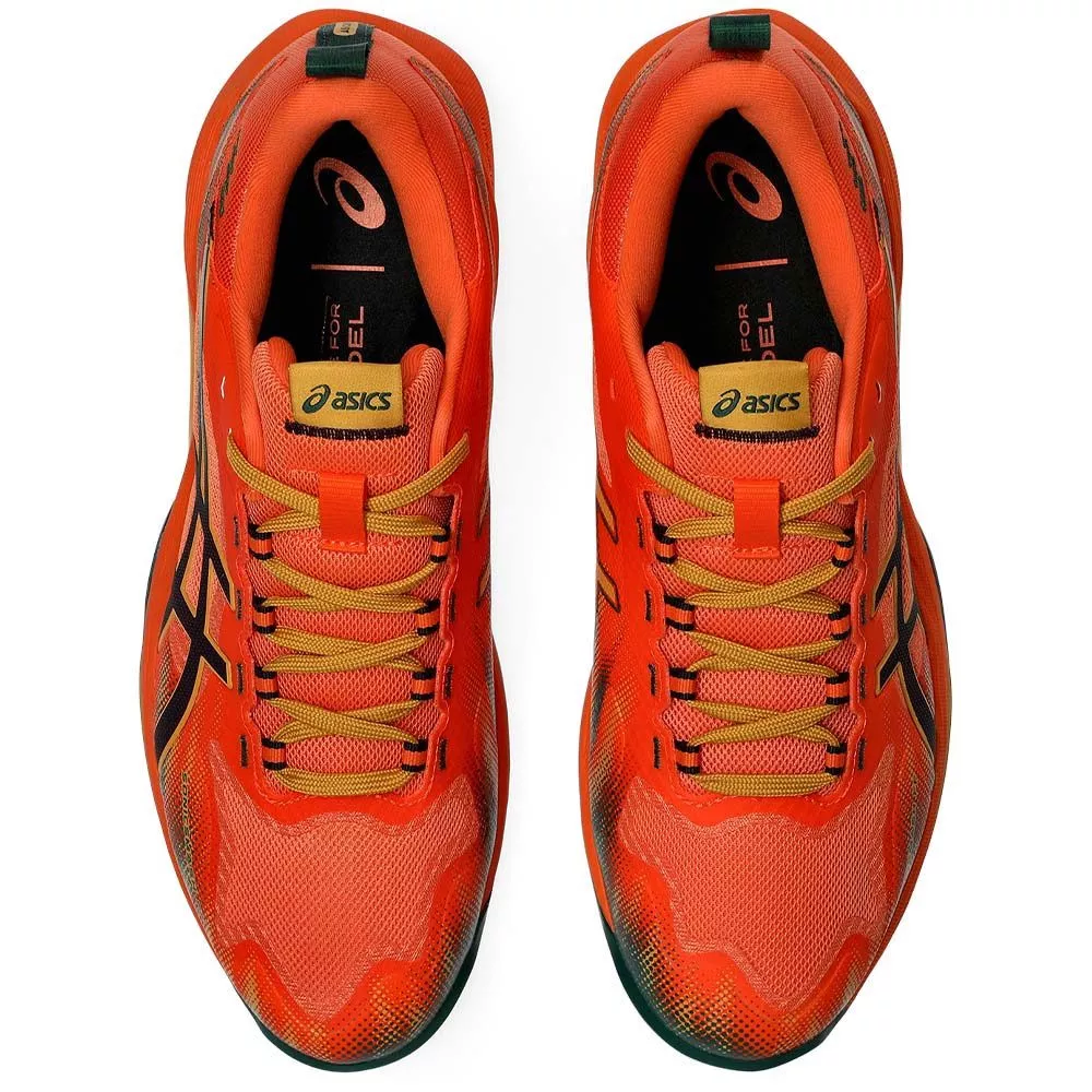 Asics Sonicsmash FF Padelschuhe Orange / Gr&uuml;n