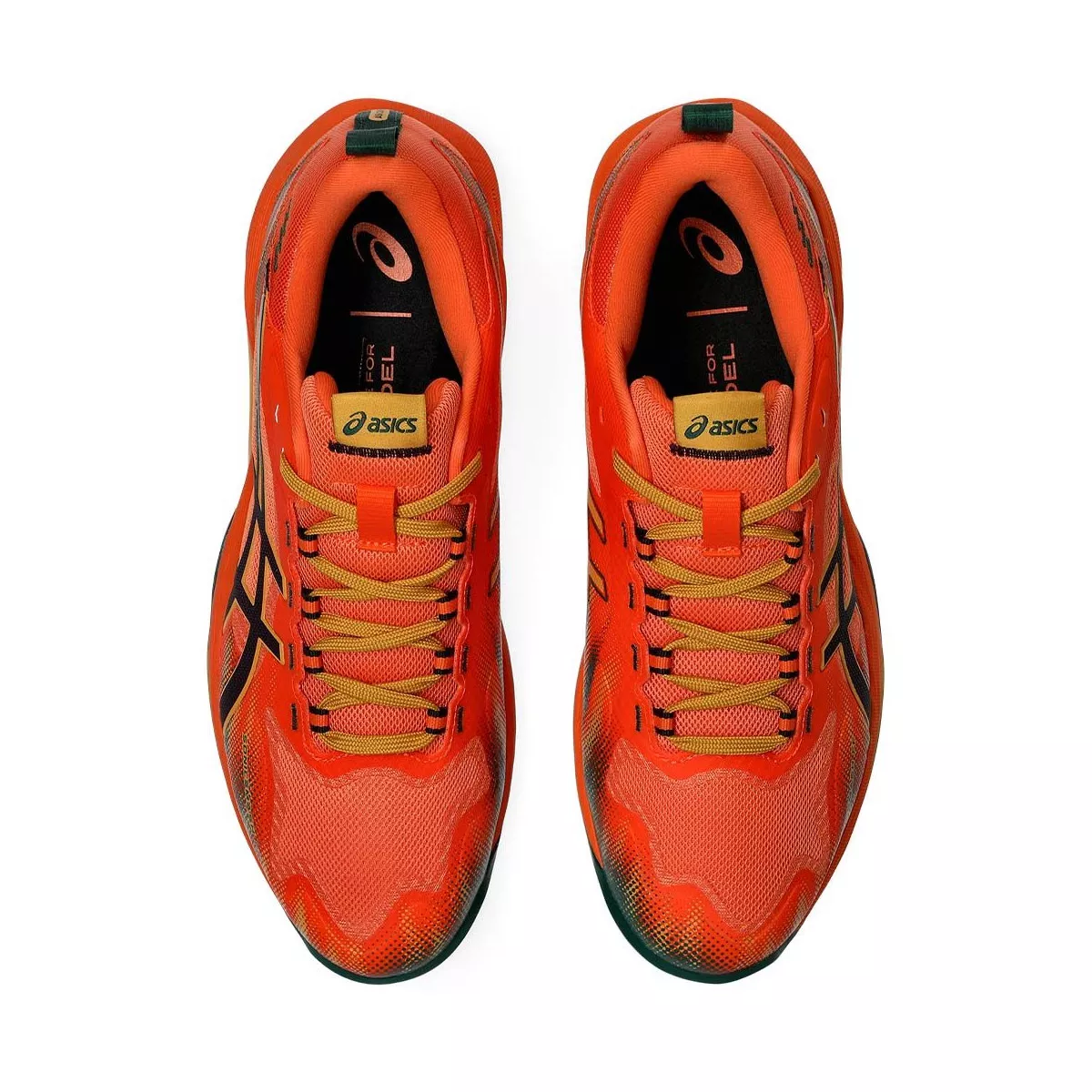 Asics Sonicsmash FF Padelschuhe Orange / Gr&uuml;n