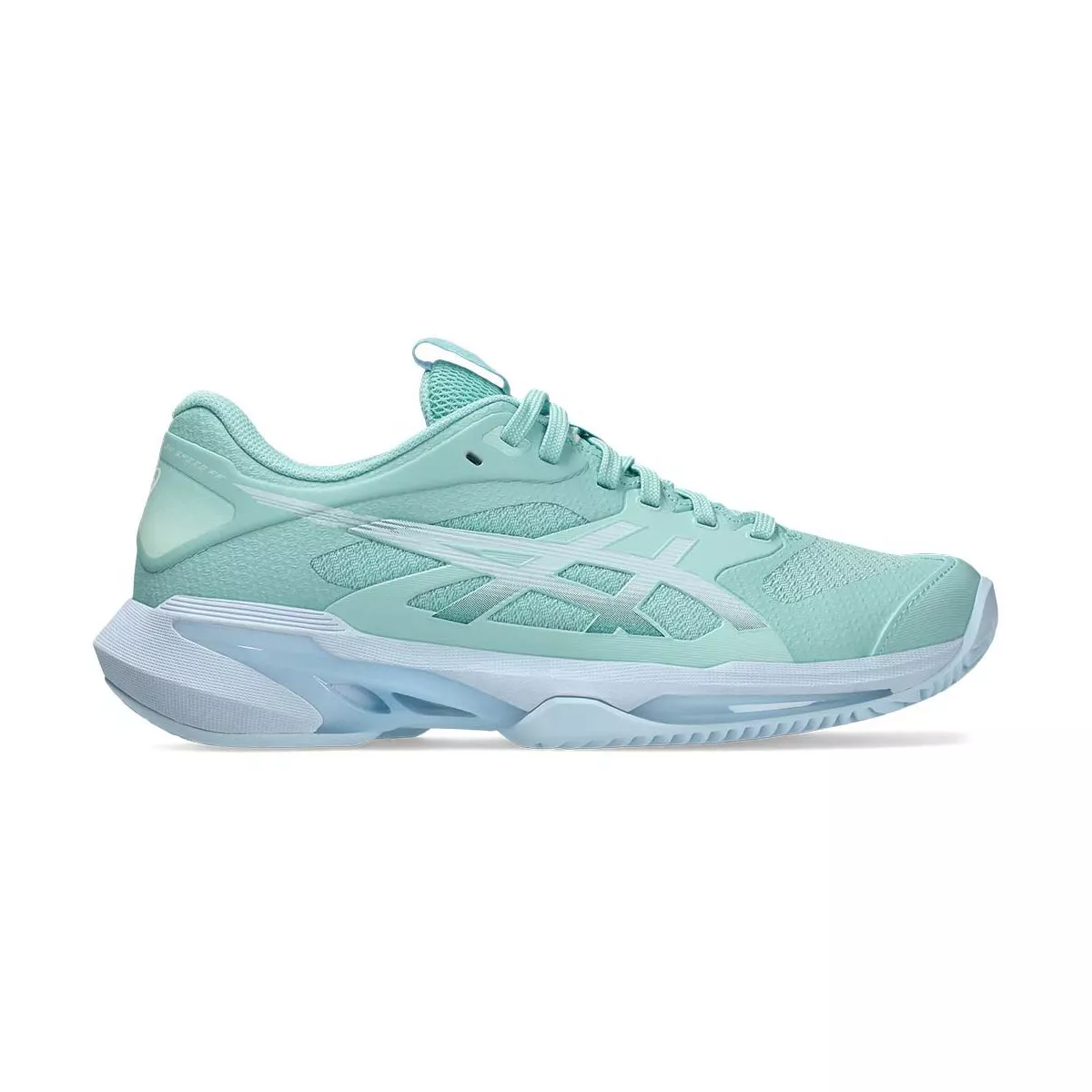 Asics Gel Solution Speed FF 4 Tennisschuhe Sandplatz Damen Pastellgr&uuml;n
