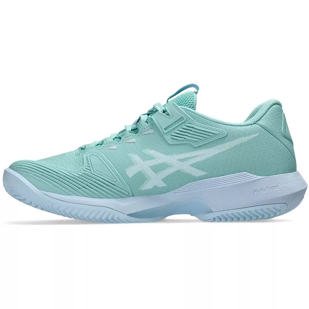 Asics Gel Solution Speed FF 4 Tennisschuhe Sandplatz Damen Pastellgr&uuml;n