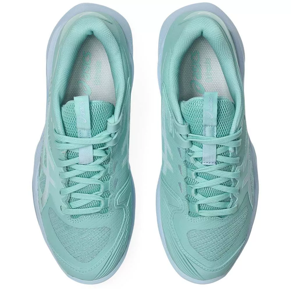Asics Gel Solution Speed FF 4 Tennisschuhe Sandplatz Damen Pastellgr&uuml;n