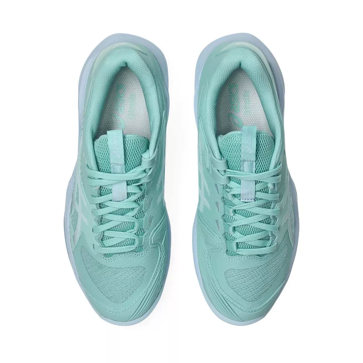 Asics Gel Solution Speed FF 4 Tennisschuhe Sandplatz Damen Pastellgr&uuml;n