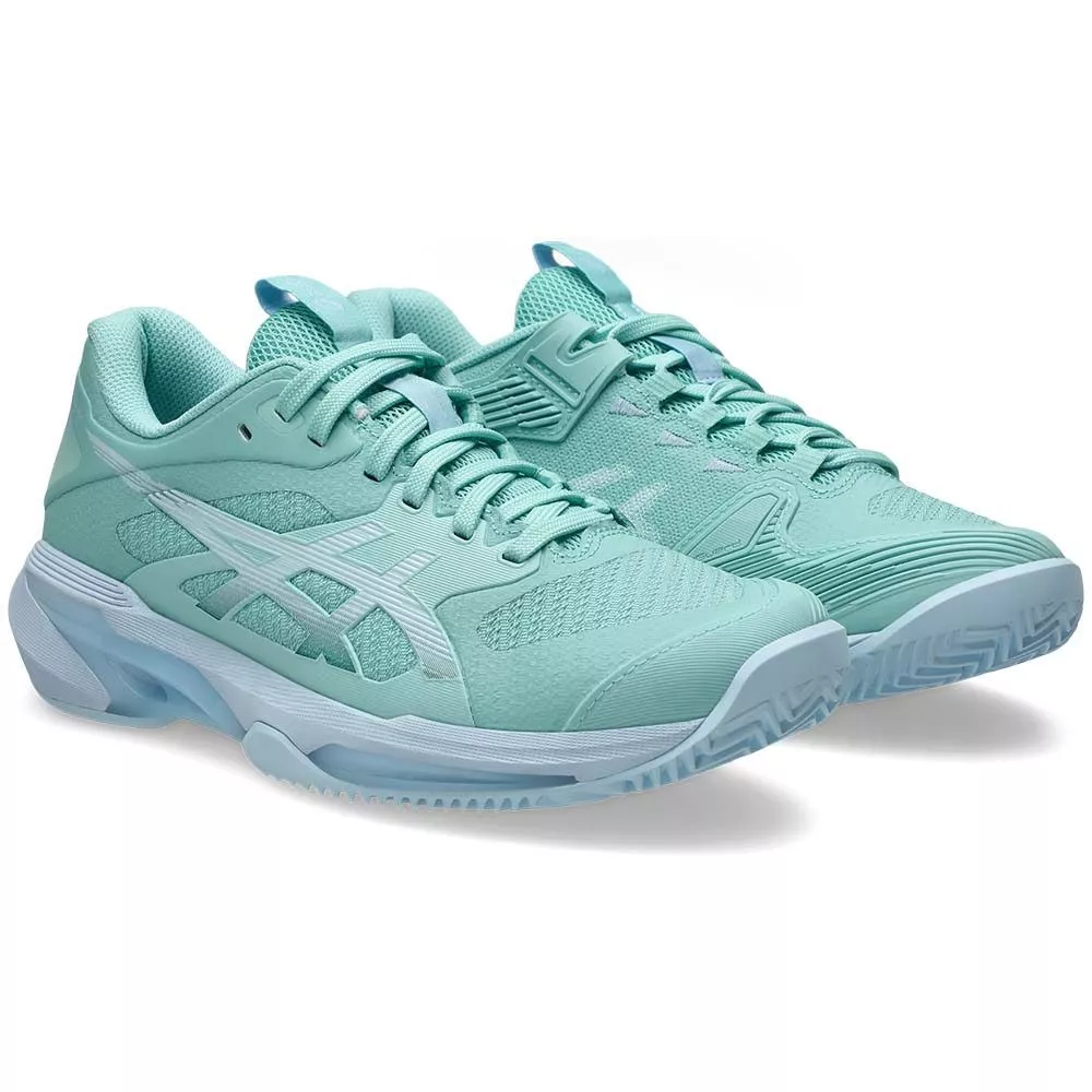 Asics Gel Solution Speed FF 4 Tennisschuhe Sandplatz Damen Pastellgr&uuml;n