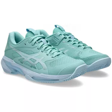 Asics Gel Solution Speed FF 4 Tennisschuhe Sandplatz Damen Pastellgr&uuml;n