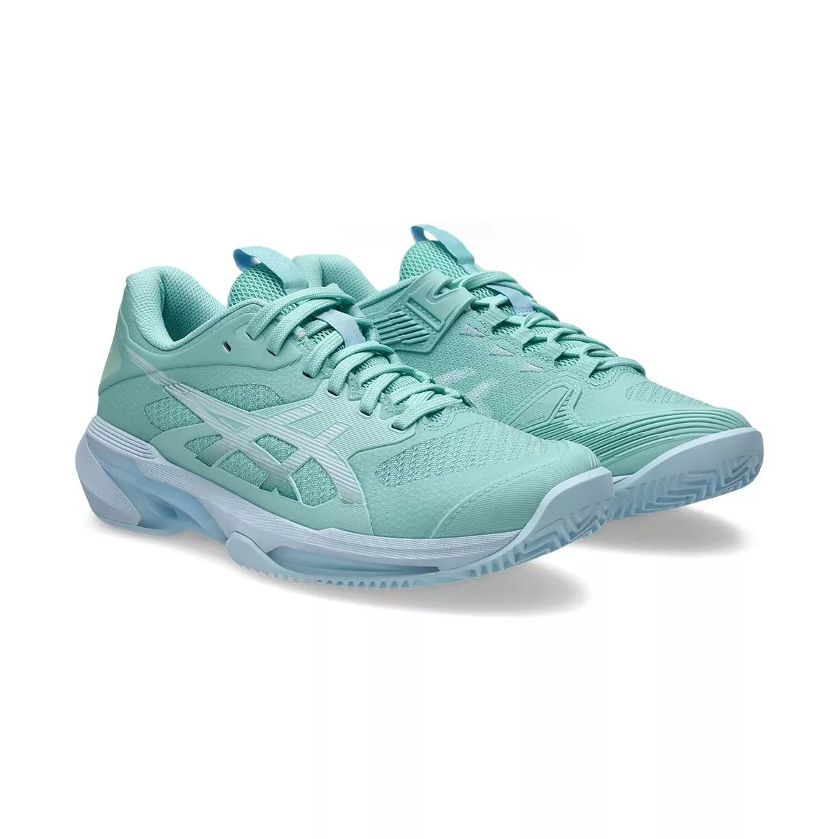 Asics Gel Solution Speed FF 4 Tennisschuhe Sandplatz Damen Pastellgr&uuml;n