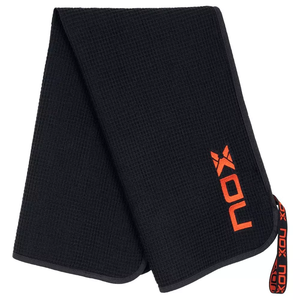 Nox Handtuch Schwarz / Rot
