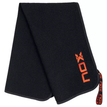 Nox Handtuch Schwarz / Rot