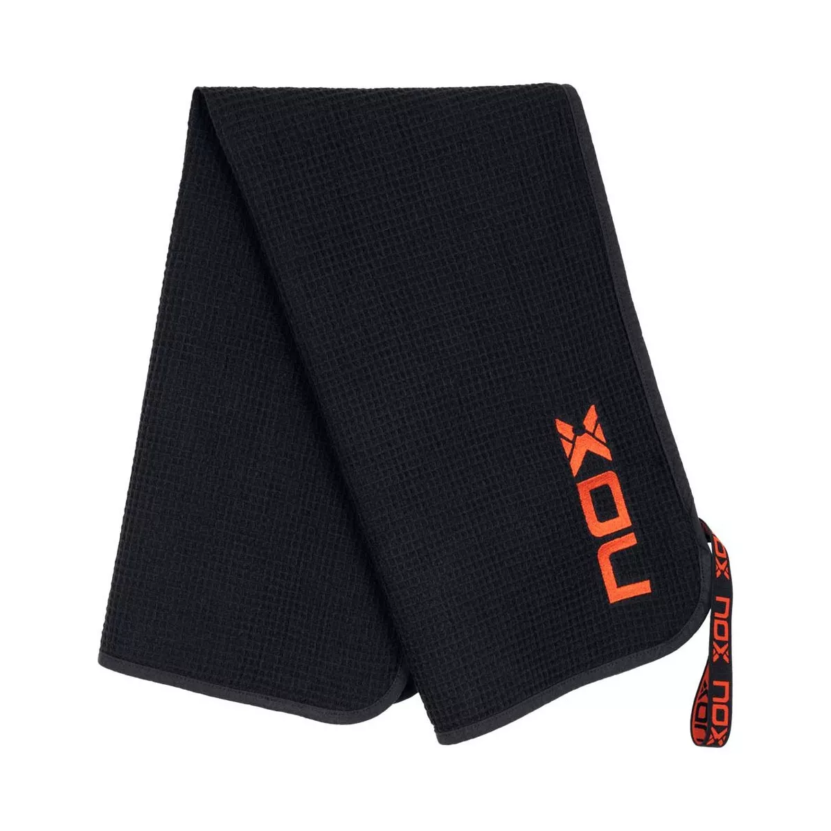 Nox Handtuch Schwarz / Rot