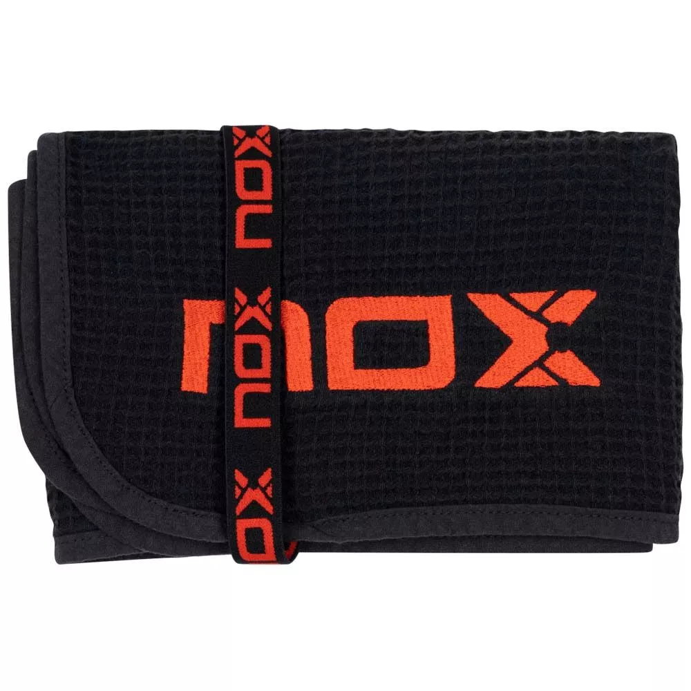 Nox Handtuch Schwarz / Rot