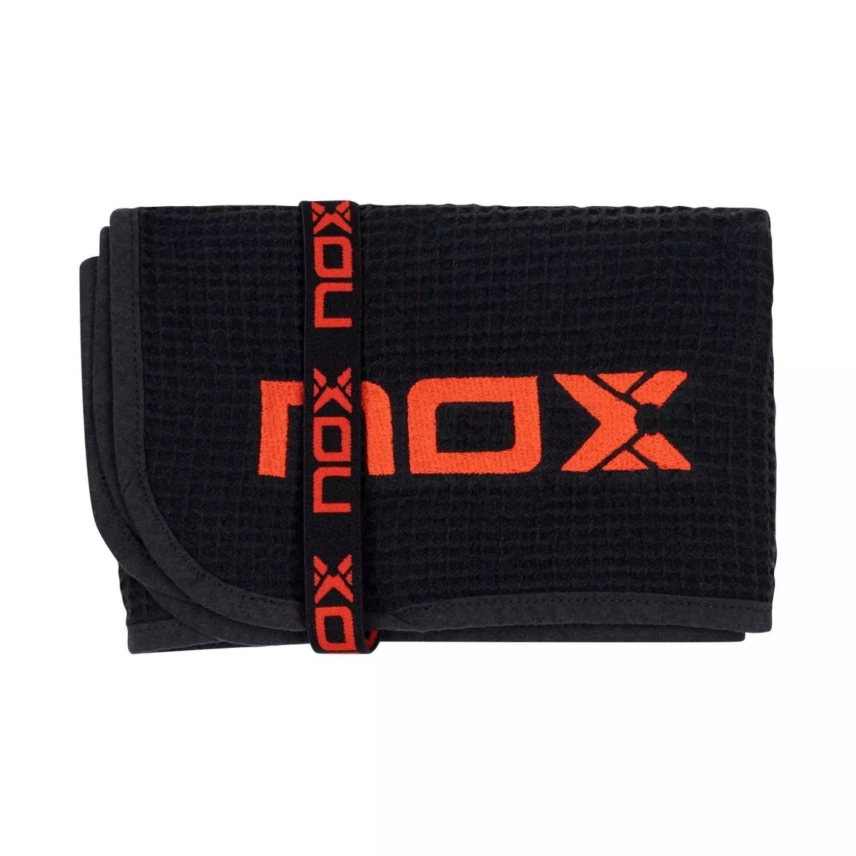 Nox Handtuch Schwarz / Rot